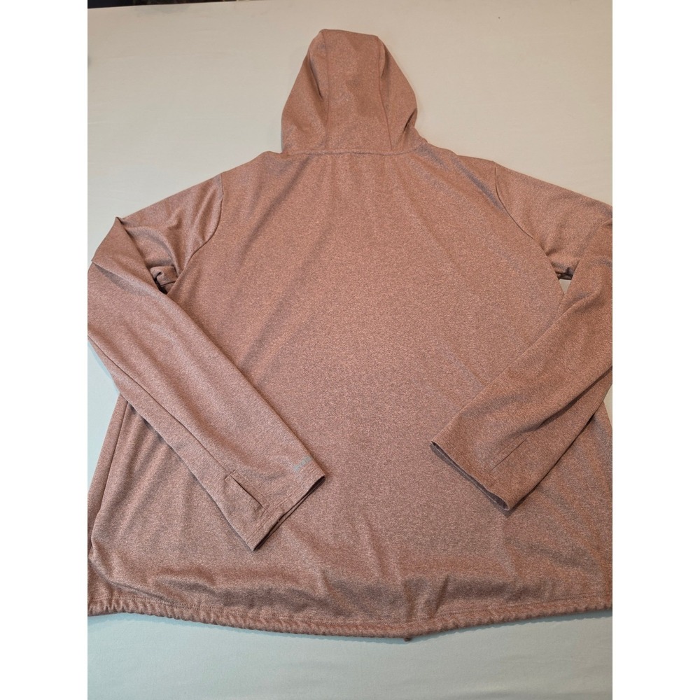 Avalanche Outdoor Supply Co Womens XL Mauve Pink Active Hoodie Thumbhole Hem Tie - Picture 7 of 8